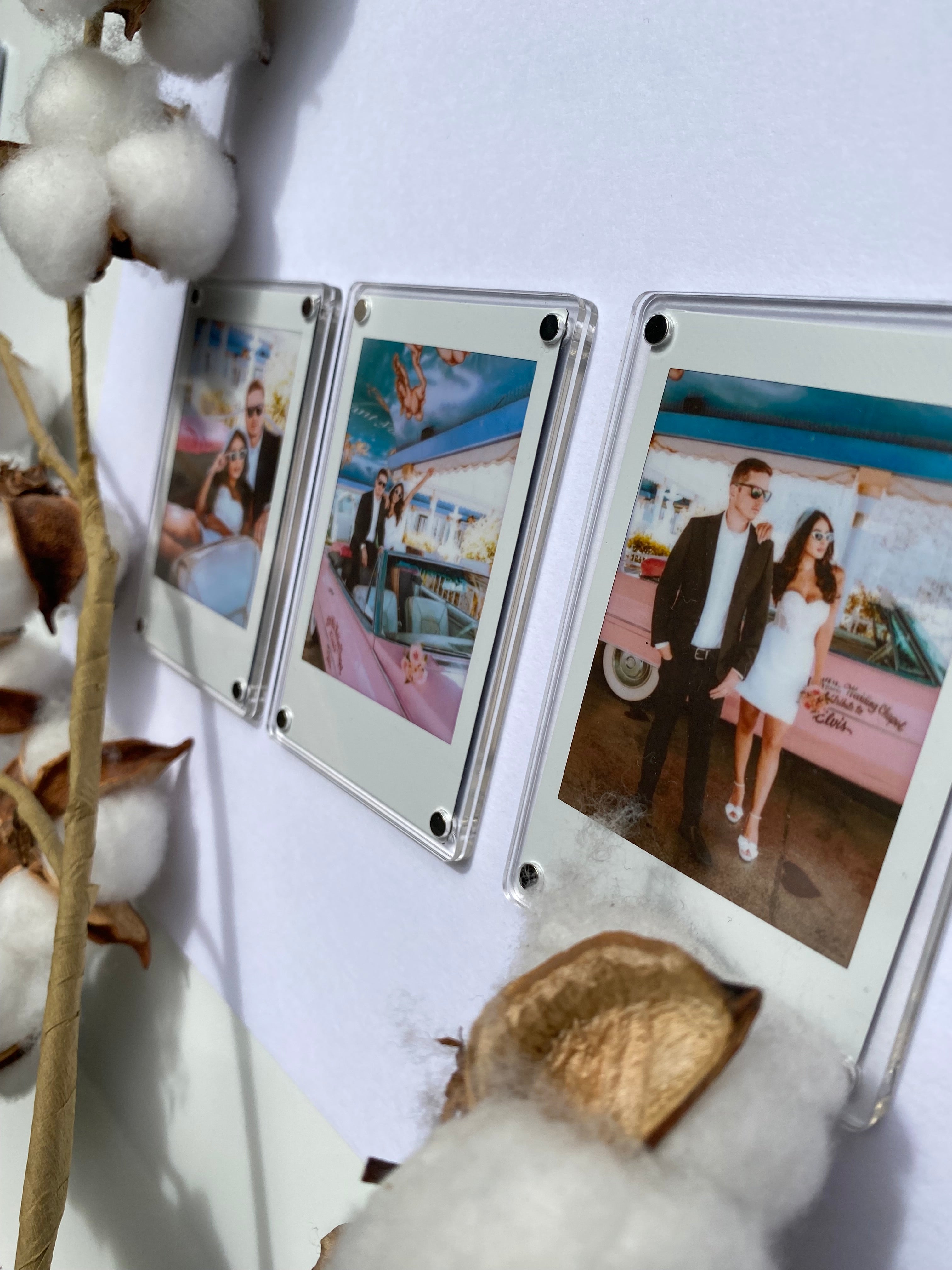 Instax Polaroid Acrylic Magnet
